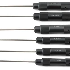 Mugen Seiki Prospec Allen Wrench Set (Black) (6)