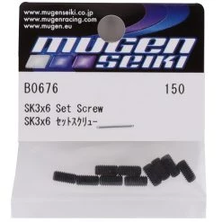 Mugen Seiki 3x6mm Set Screw (10) -Mugen Seiki shop mugb0676 1