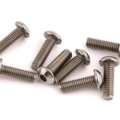 Mugen Seiki 3x10mm Titanium Button Head Screw (8)