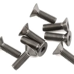 Mugen Seiki 3x10mm SJG Titanium Flat Head Screw (8)