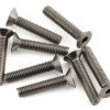 Mugen Seiki 3x16mm SJG Flat Head Titanium Screw (8) -Mugen Seiki shop mugb0752ta