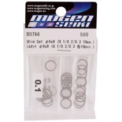 Mugen Seiki 6x8x0.1/0.2/0.3mm Shim Set (30) -Mugen Seiki shop mugb0766 1