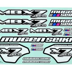 Mugen Seiki MBX7 ECO Decal Sheet
