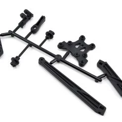Mugen Seiki Tension Rod, Body Mount & Front Upper Brace Set