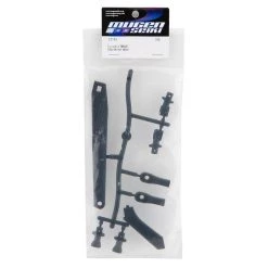 Mugen Seiki MBX8T/MBX8TE Front/Rear Tension Rod Brace & Body Mount Set -Mugen Seiki shop muge2163 1