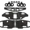 Mugen Seiki MBX8/8E Buggy Arm & Carbon Stiffener Refresh Kit -Mugen Seiki shop mugm1018