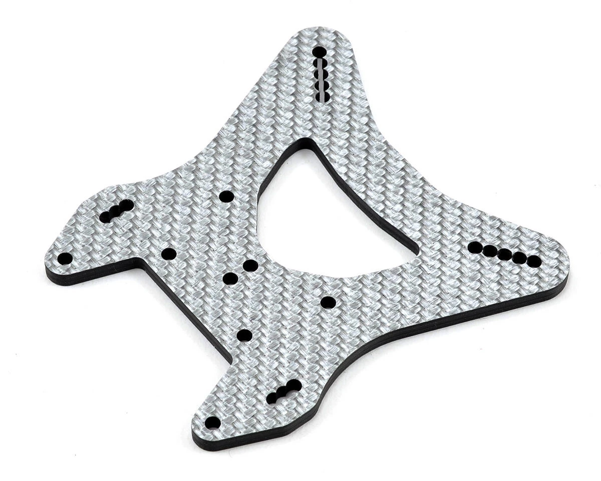 Mugen Seiki Graphite Rear Shock Tower (Silver) (X6R US) 3 Mugen Seiki Graphite Rear Shock Tower (Silver) (X6R US)